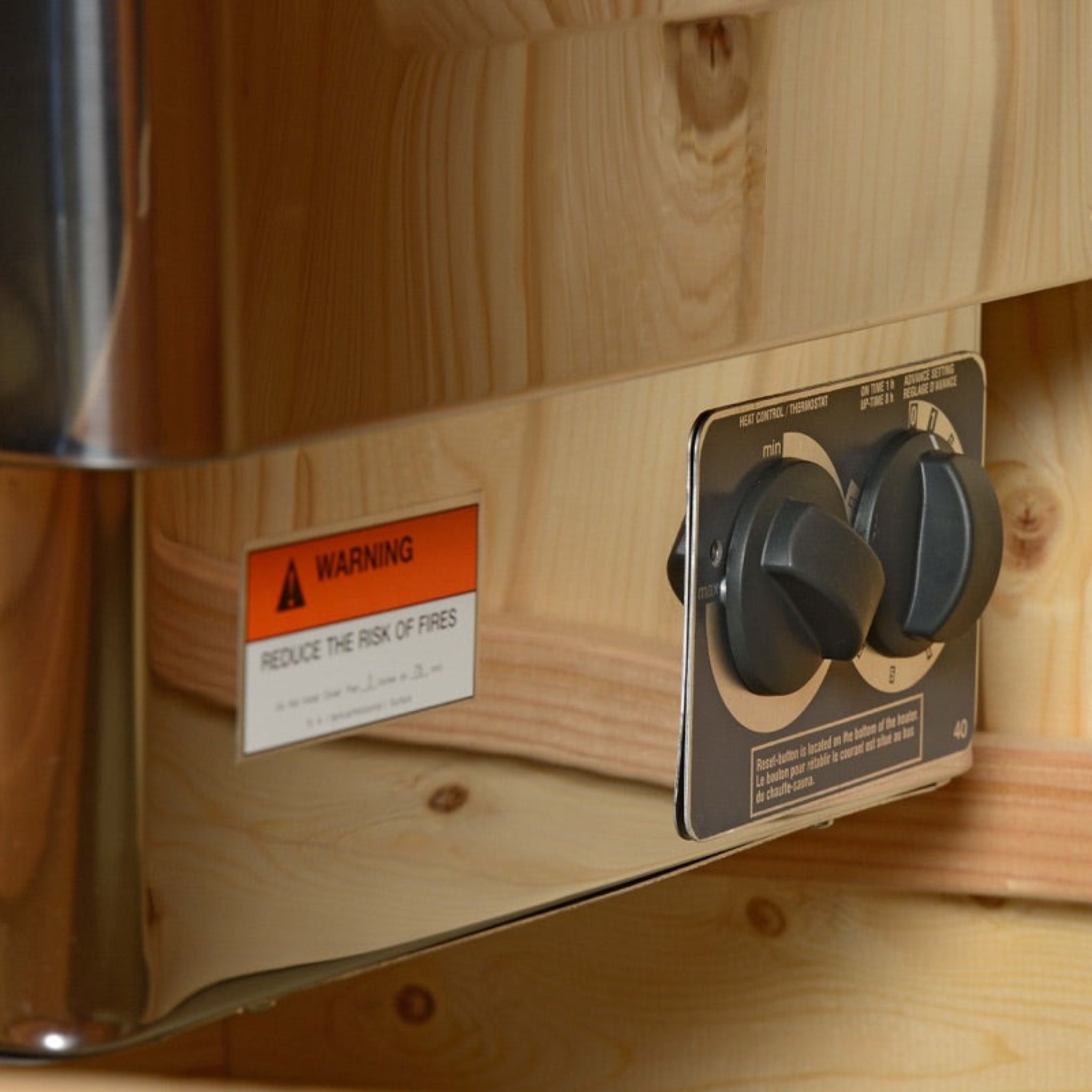 Almost Heaven Logan 1-Person Indoor Cedar Sauna