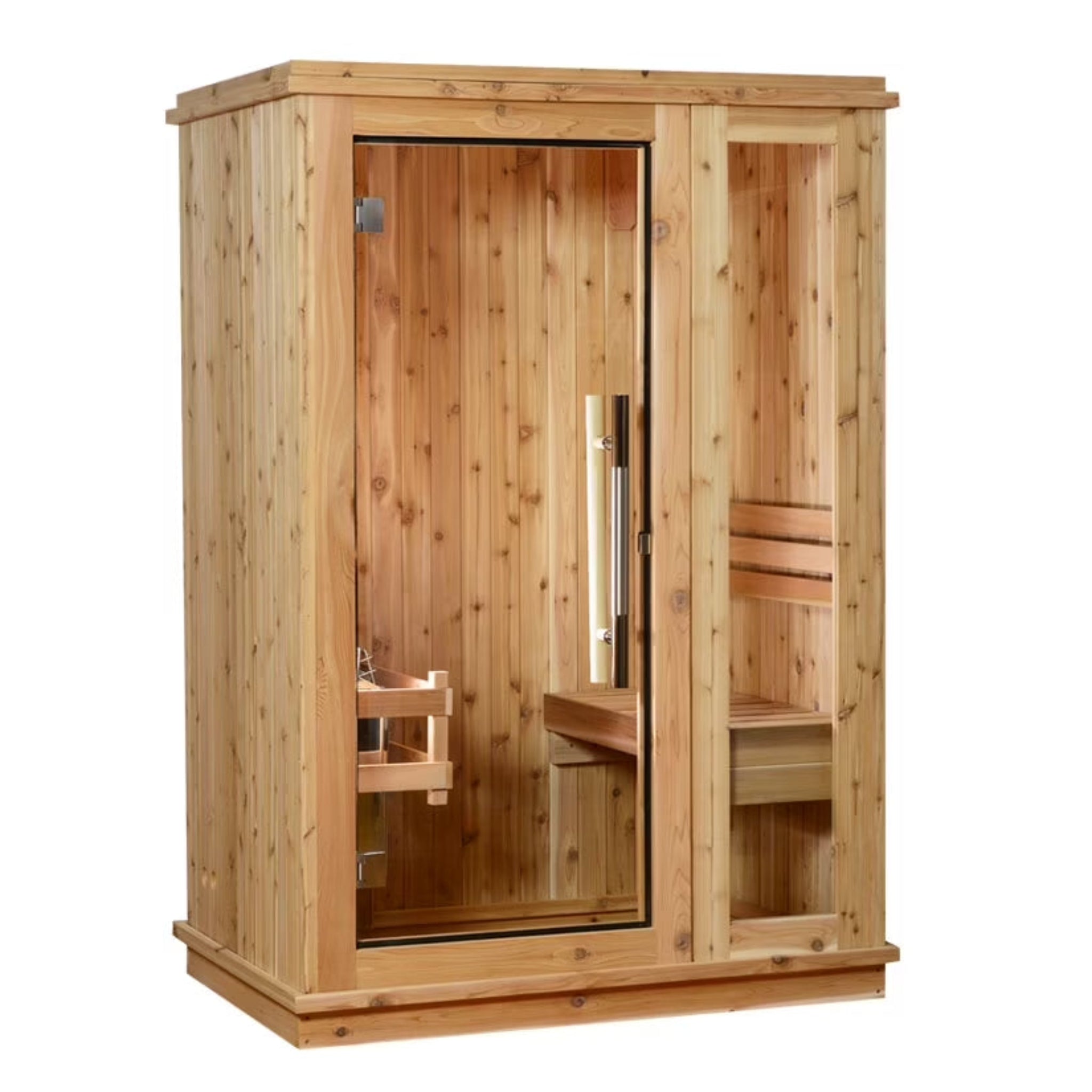 Almost Heaven Logan 1-Person Indoor Cedar Sauna